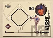 1999 Upper Deck Series 2 #NR Game Worn Jersey SP Rangers Nolan Ryan
