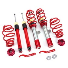 Adjustable Coilovers Suspension Springs Kit For Volkswagen Jetta MK5 MK6 06-17