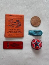 Vintage Advertising Gimmicks Lot Mid-Century Mayco Jones Insurance French Lick S