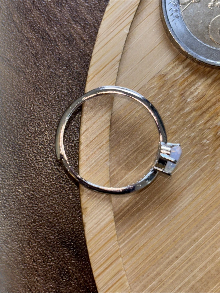 Opal Edelstein Ring Größe Verstellbar - Bild 4 von 4