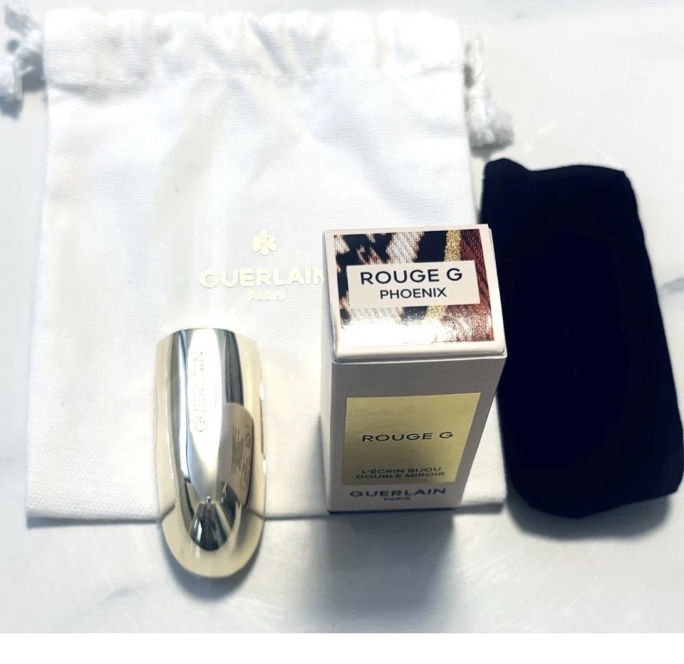 Estuche Joyero Guerlain Rouge G The Double Mirror /Nuevo en Caja + Bolsa Guerlain Foto 4 de 4