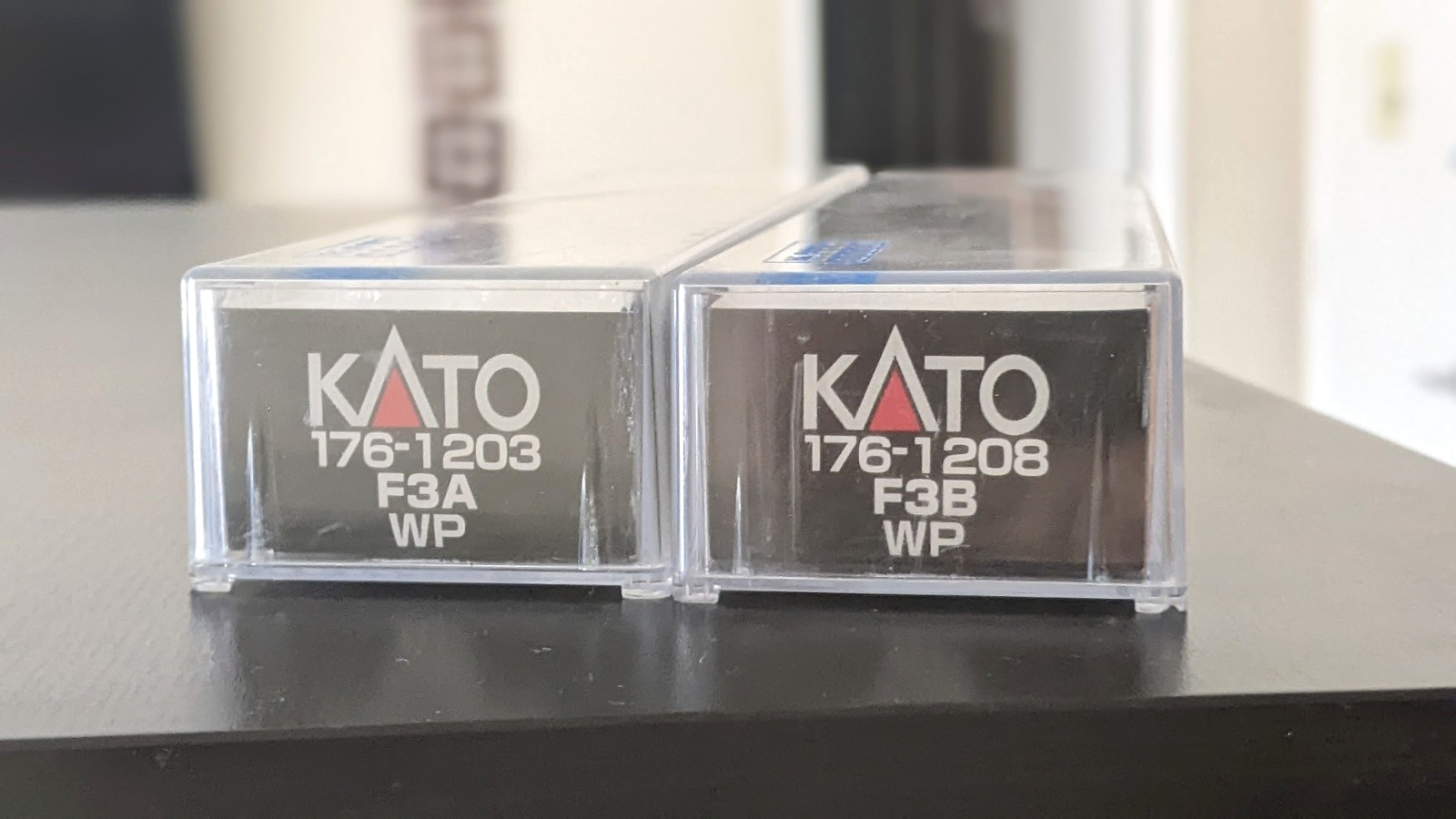 N Kato Western Pacific Locomotive Set 176-1203 F3A DCC Ready 176-1208 F3B WP NEW