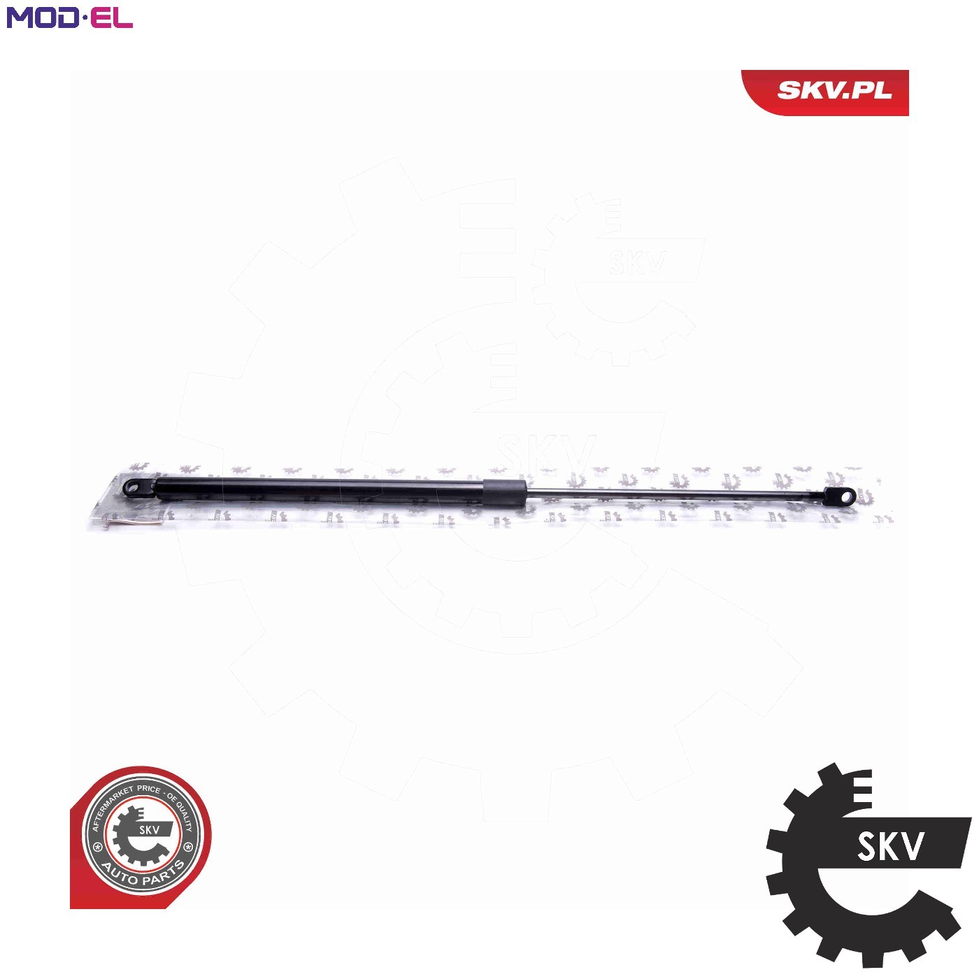 GAS SPRING BOOTCARGO AREA 52SKV609 FOR FIAT 141 A.000 0.7L 2cyl PANDA 1.0L 4cyl - Image 6