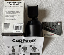 WeatherTech CupFone Universal Adjustable Cup Holder Car Mount for Cell Phones