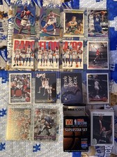 1992 McDonald's NBA Hoops Superstar Set Factory Sealed plus extras