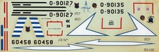 Detail  Scale Decal 48th. F-106A Delta Dart 0448