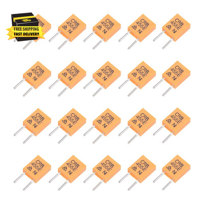 Ceramic Resonator Crystal Oscillator 455Khz 2 Pins DIP, Orange 20 Pieces     