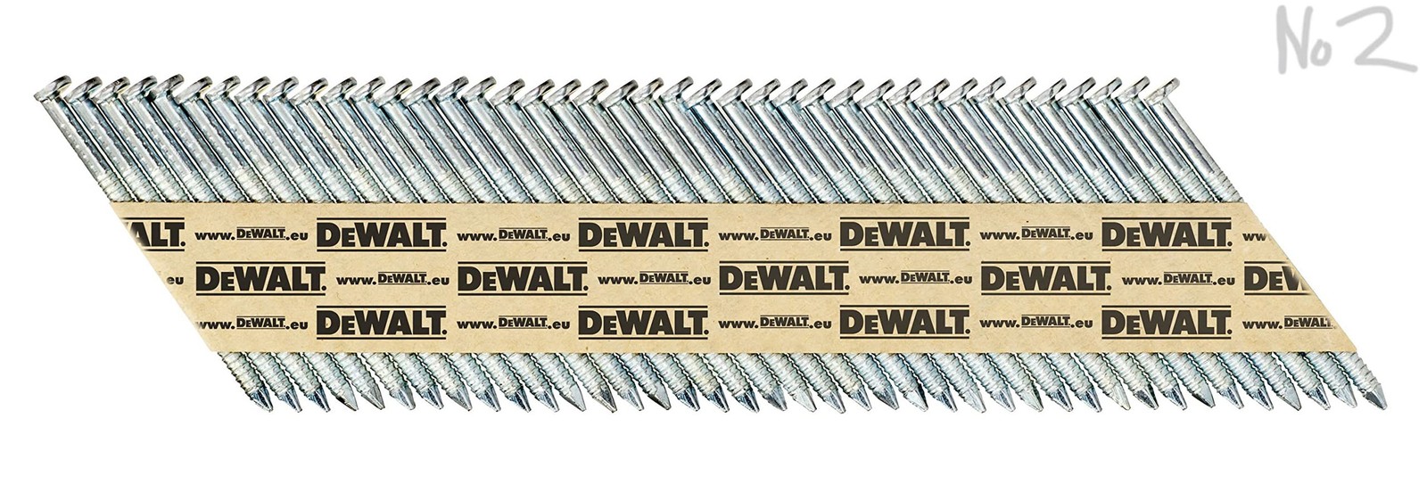 DeWalt DNPT28R63G12Z DNPT28R63 Galvanised 33 Angle Ring Shank Nails 2.8 x 63mm - Image 4