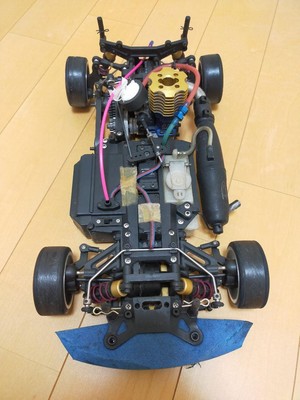 ホビーラジコン KYOSHO NITRO V-ONE Kyosho V-One S 1/10 Scale Nitro Rc On-Road Racing Car