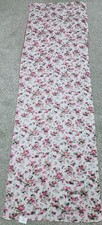 Luxury long Silk Scarf,Blossoms in full spendor Patterned,148cm x 48cm