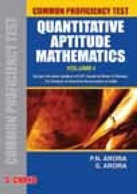 Quantitative Aptitude Mathematics: V. 1 -  NEW P. N. Arora 2010