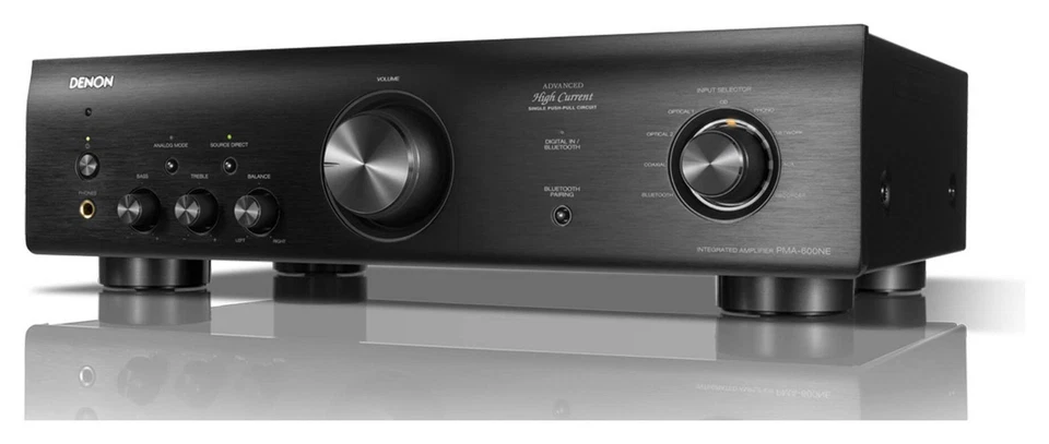 Denon Amplificatore HI FI 2.0 Black PMA 600NE 70w per canale - Immagine 3 di 4