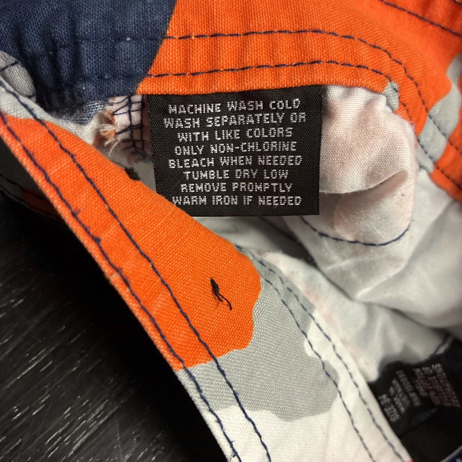 football Team Apparel Men’s Denver Camo Cargo Shorts Multicolor