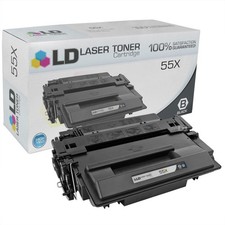 LD CE255X 55X High Yield Black Laser Toner Cartridge for HP P3015d P3015x M525dn