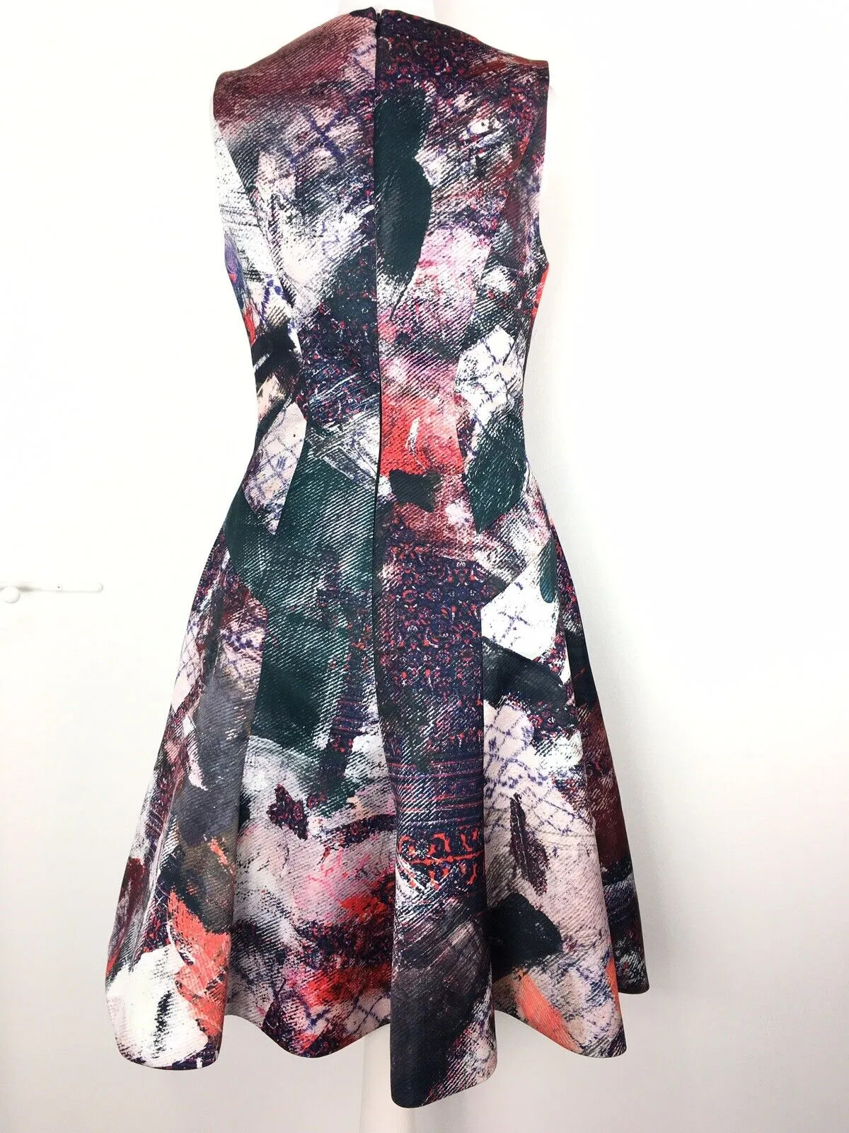 Prabal Gurung Multicolour Patchwork Abstract Dres… - image 6