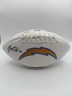 Justin Herbert Los Angeles Chargers Autographed Wilson White Panel Football