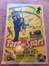 Vintage Movie Poster 1 SH "Tars and Spars" 1946
