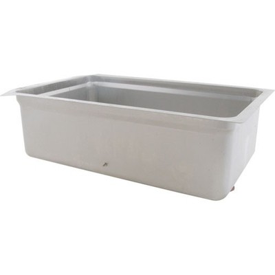 STAR MFG P2-38523 WARMER PAN 21 7/8'' X 13 7/8'' SS DRAIN 1/2'' NPT