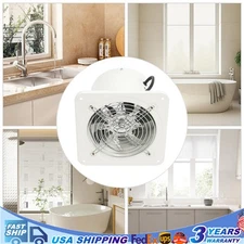 6inch Super Quite Wall Exhaust Fan Bathroom Kitchen Garage Ventilation Vent 40W
