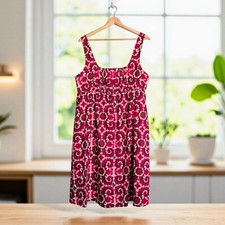 New York & Company Pink Babydoll Empire Waist Dress Size 16