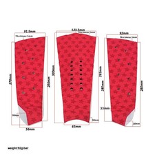 Deck Pad, Tail Pad, Surfboard Pad, 3-Pack, 3 Colors Available