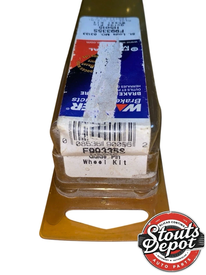 Pinza de freno de disco perno-pinza perno/pin delantero, trasero Wagner F99335S H5015 (1) NOS Foto 3 de 4