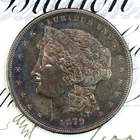 * 1879 JUDD-1618 POLLOCK-1813 * PRISTINE+ GEM PROOF SILVER METRIC DOLLAR *
