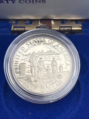 U.S. Liberty Coins 1886-1986 2 Coin Set - Statue Of Liberty And