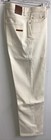 Zegna Men Delave Roccia Cream City 5 Pocket Jean Cotton+ Size 35 Slim Fit