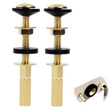 2 Pack Universal Toilet Tank to Bowl Bolt Kit, Heavy Duty Bolts Toilet Bolts ...