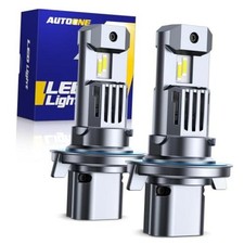Latest Brightest H13 LED Bulbs, 60,000LM 10X Ultra Bright 6500K 9008 H13