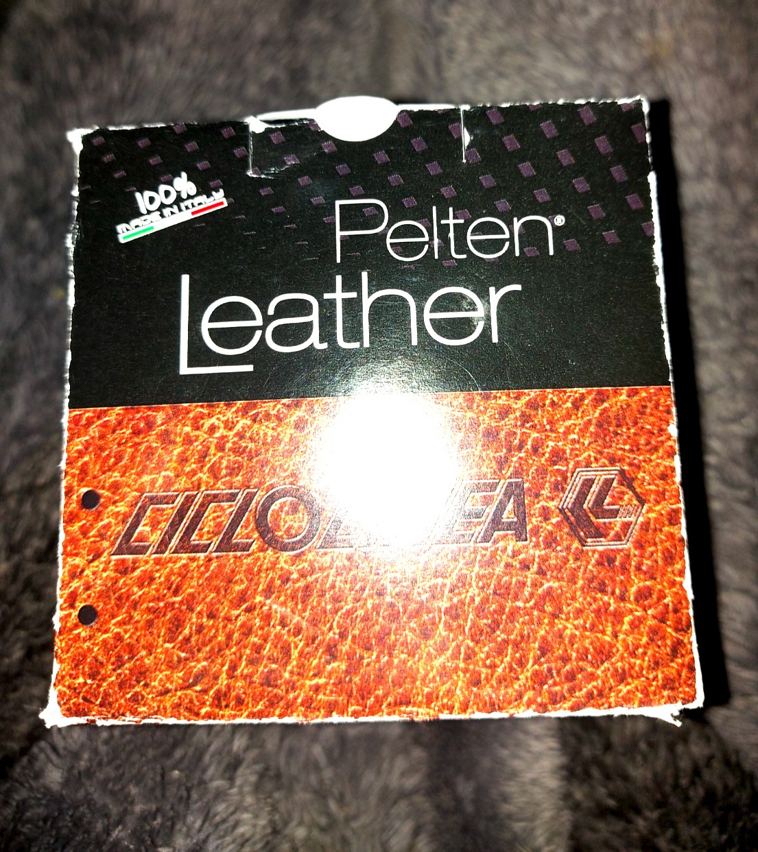 Ciclolinea Pelton dark brown Leather bar tape vintage 1990s