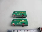 Lot of 2 Vintage Matchbox King Size K-5 Racing Car Transporter