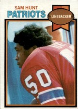 1979 Topps Sam Hunt #181 New England Patriots