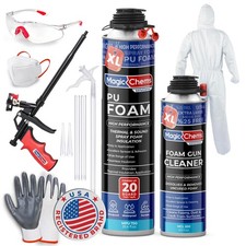 Spray Foam Insulation Kit 1 Pack-25.4 oz Expanding Foam Sealant for Thermal ...
