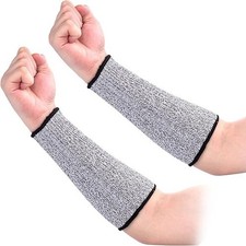21Cm Cut Resistant Sleeves for Arm Protection Bite-Proof for Thin Skin New