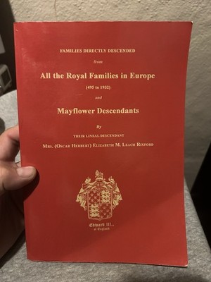 Elizabeth M Rix Families Directly Descended from All the Royal Famil (Paperback)