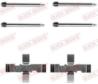Quick Brake ZubehöRsatz Scheibenbremsbelag 109-1101 FüR Kadett Sephia Kia Cc Fa