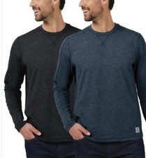 Rugged Elements Men's Long Sleeve Sueded Tee