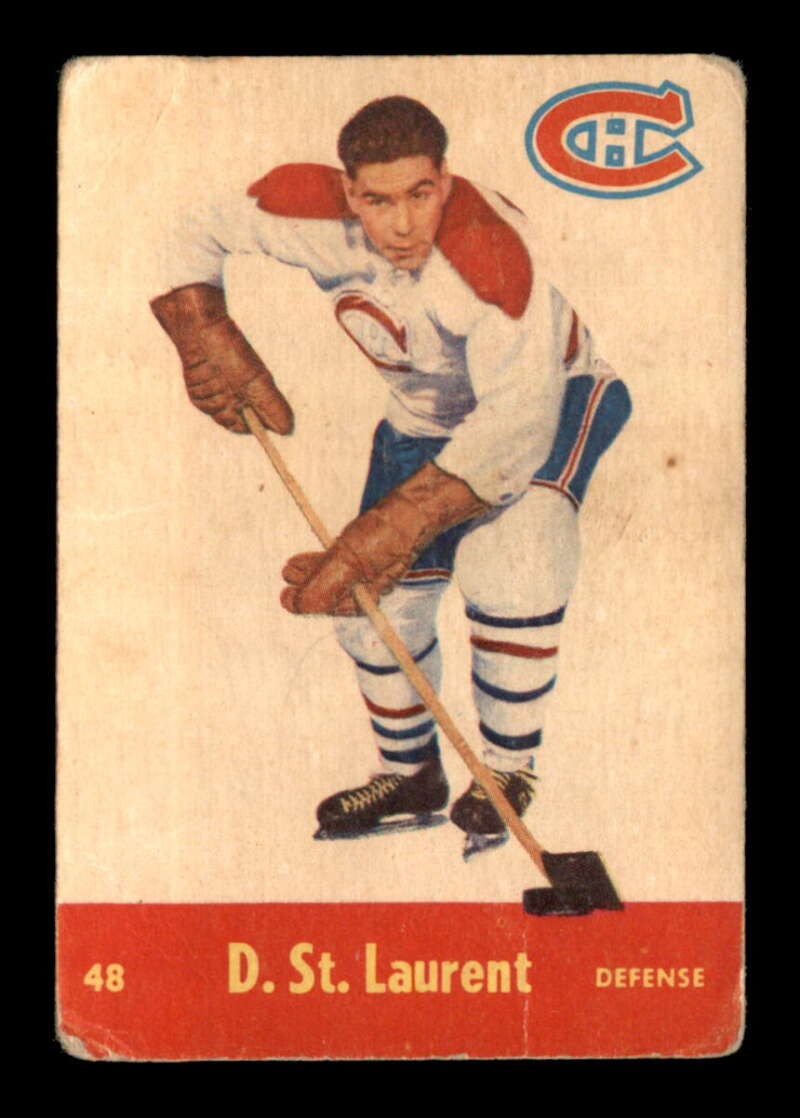 Dollard St. Laurent #48 (Hockey Cards 1955 Parkhurst) — is it worth grading?