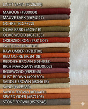 Pure Linen Fabric by the Yard Soft Natural Material for Sewing Clothing Curtains