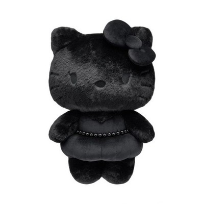 HELLO KITTY ♡ JISOO 40cm ぬいぐるみ　黒　ブラック HELLO KITTY x JISOO 40cm Character Doll Black | eBay