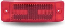 TRUX TLED-2X6RR 2" x 6" Red Reflectorized LED Trailer Marker Light