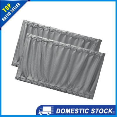 2stk grauen,verstellbaren VIP Autofenster Vorhängen,Sonnenschutz,70x39cm