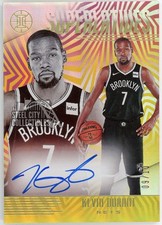 Kevin Durant 2019-20 Panini Illusions Superlatives Autograph Card #SS-KDR 9/10