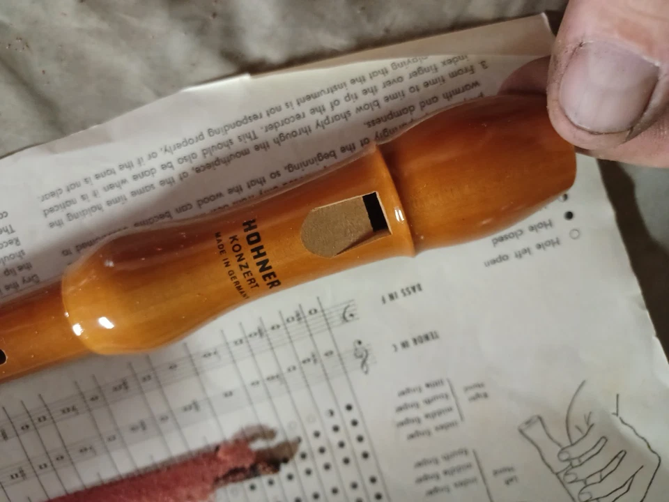 Vintage Hohner Konzert C-Descant Concert Recorder 9504 NiB - Image 4 of 4