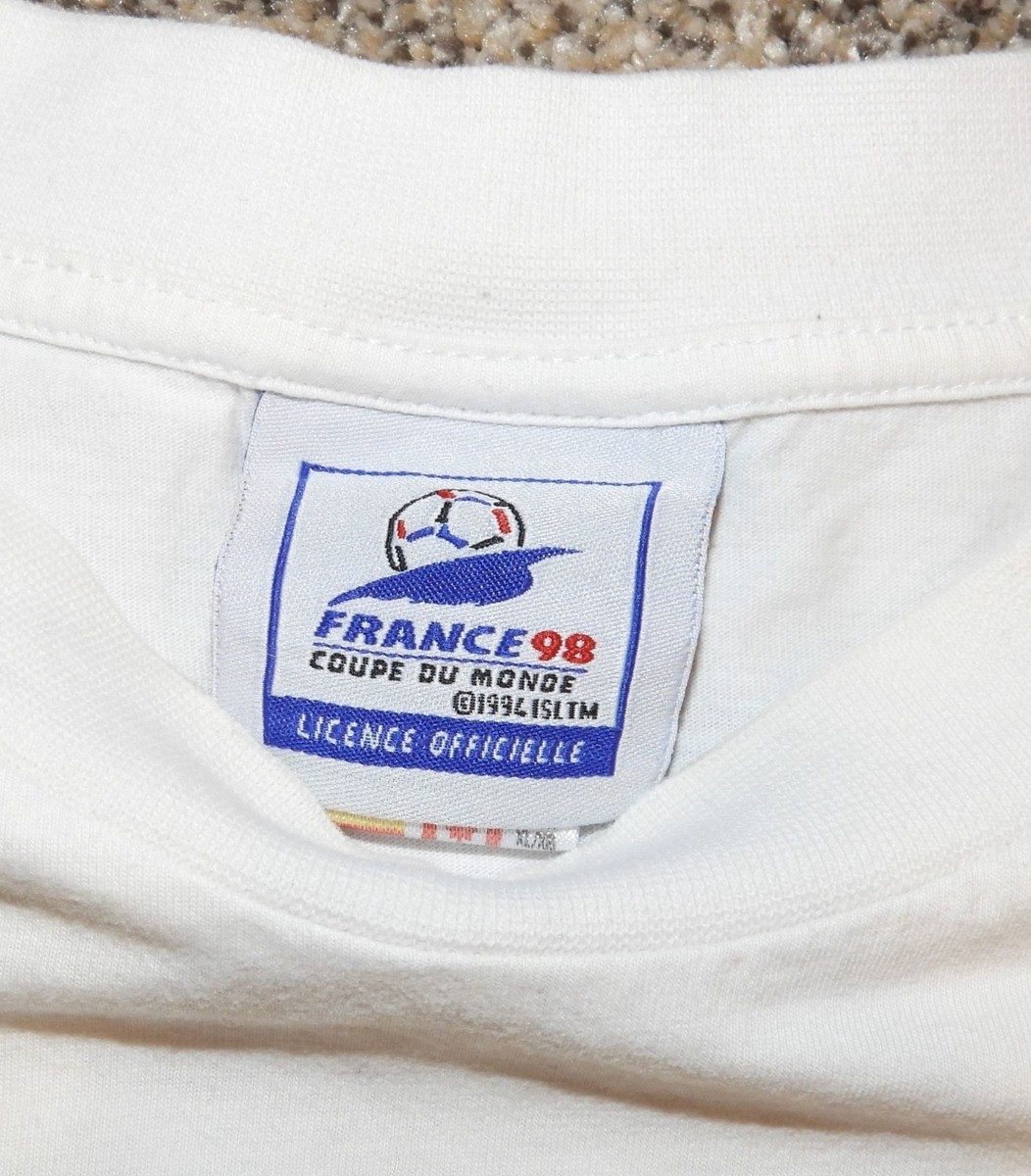 Vintage 1998 World Cup Champions France Soccer Adidas T-Shirt