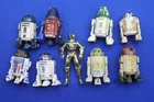 1997 Star Wars Droid Lot C-3PO R2-D2 Astromech Figures Kenner Hasbro Collection