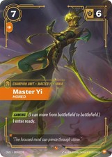 Master Yi - Honed - 009/024 / English / Near Mint Riftbound — live eBay listing