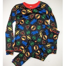 DC Comics Justice League Base Layer/Pajamas Boys 10-12